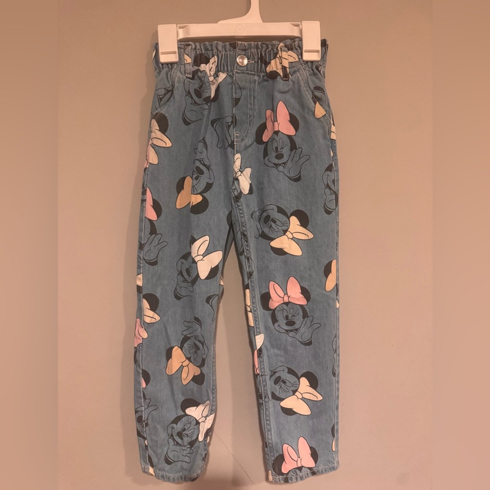 H&M Kid Girl Minnie Mouse Jeans